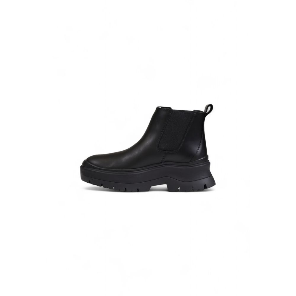 Timberland Schwarzes Leder Knöchel