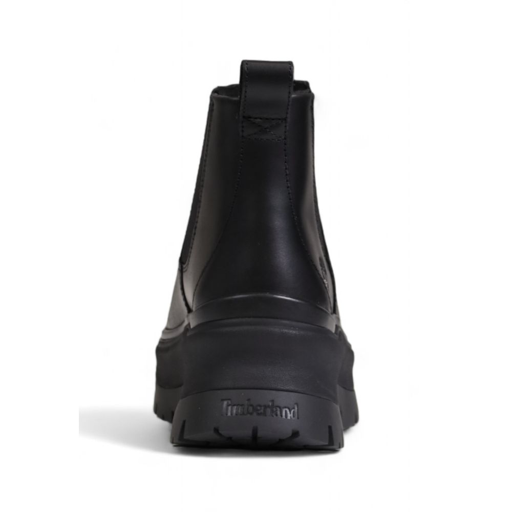 Timberland Schwarzes Leder Knöchel