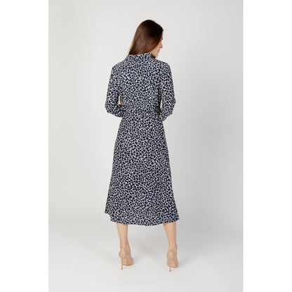 Street One Midi aus blauer Viskose