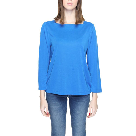 Street One Blaues Modal-Langarmshirt
