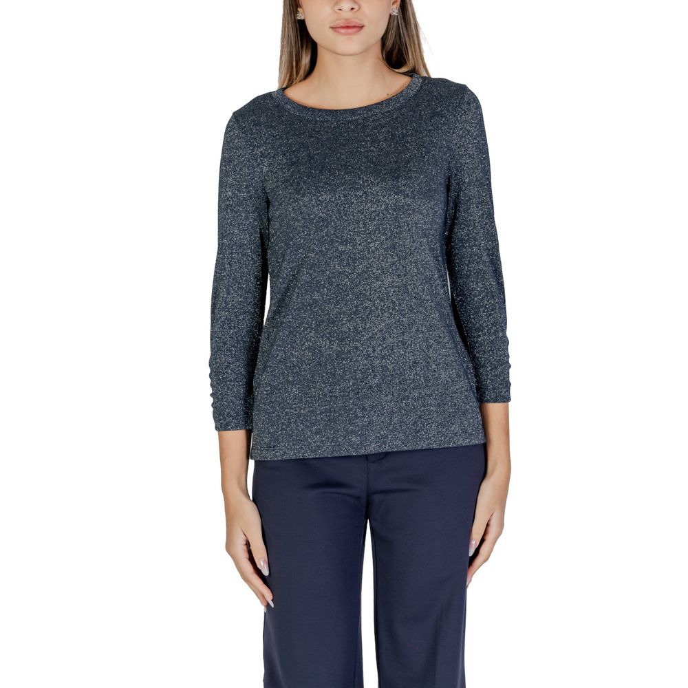 Street One Blaues Polyester-Langarmshirt