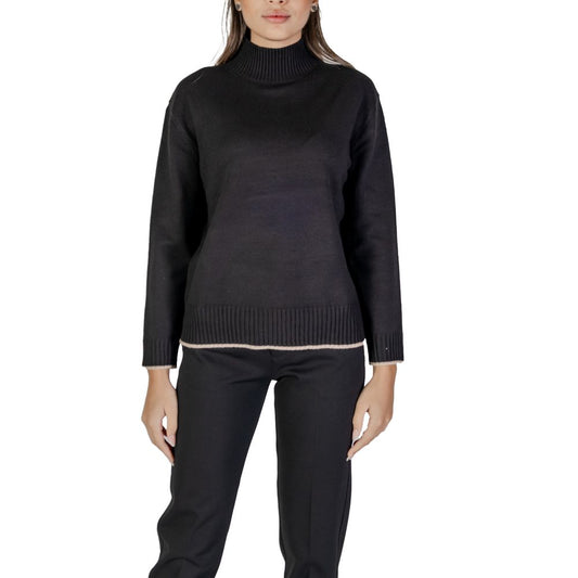 Street One Schwarzer Polyester-Pullover