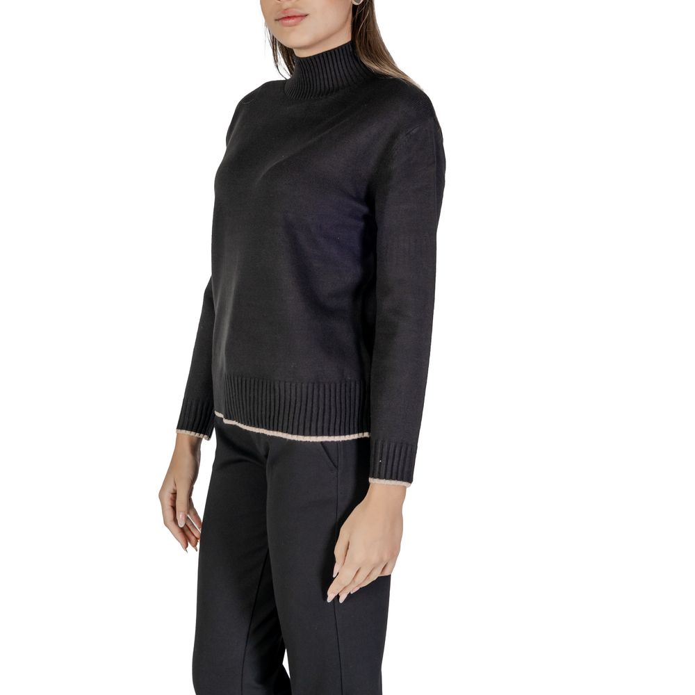 Street One Schwarzer Polyester-Pullover