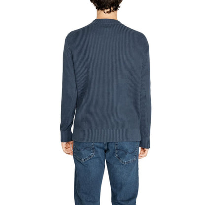Calvin Klein Jeans Schwarzer Pullover aus Bio-Baumwolle