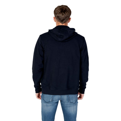 Tommy Hilfiger Jeans Hoody aus blauer Bio-Baumwolle