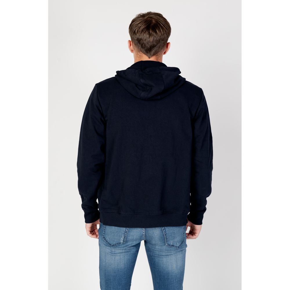 Tommy Hilfiger Jeans Hoody aus blauer Bio-Baumwolle