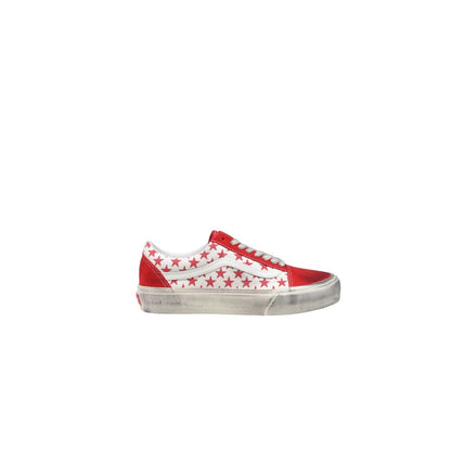 Vans Red Suede Sneakers