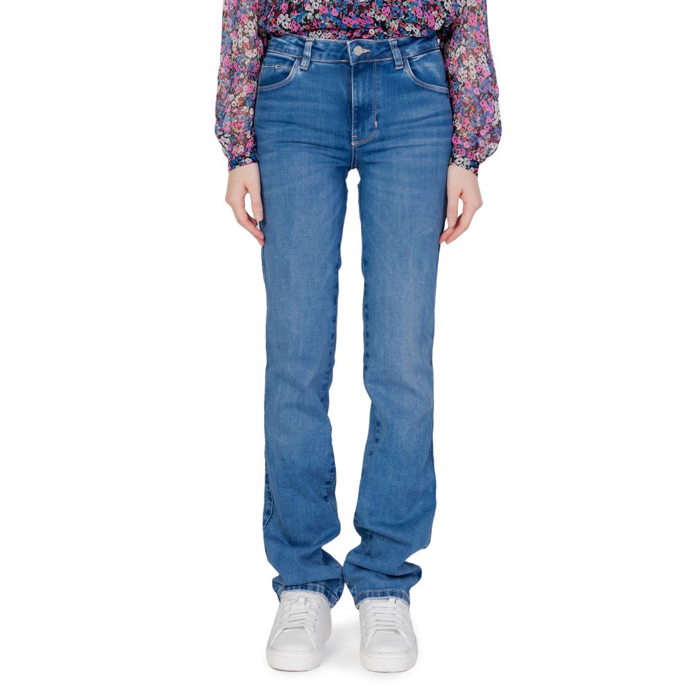 Guess Light Blue Jeans &amp; Pants Made of Organic Cotton