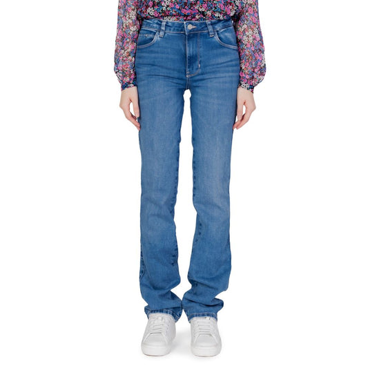 Guess Light Blue Jeans &amp; Pants Made of Organic Cotton