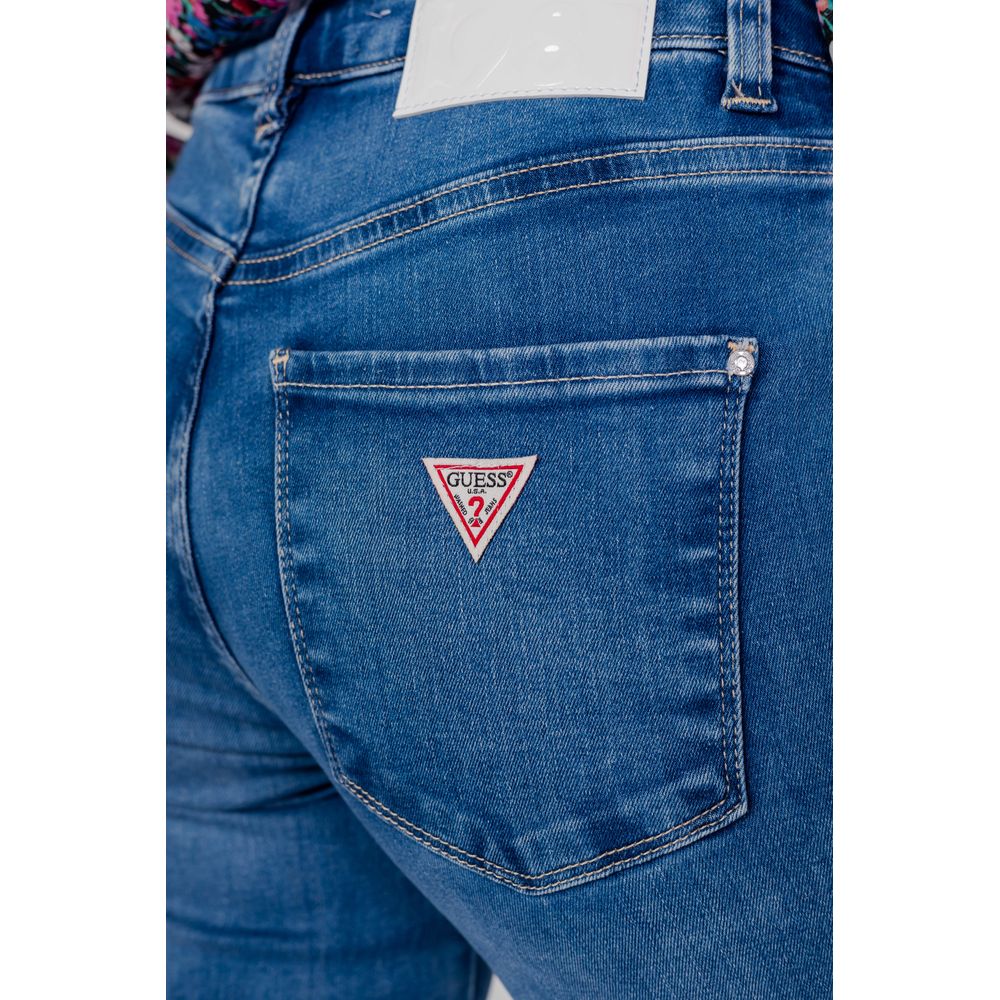Guess Light Blue Jeans &amp; Pants Made of Organic Cotton