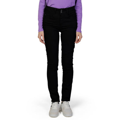 Street One Schwarze Slim Fit Jeans aus Baumwolle