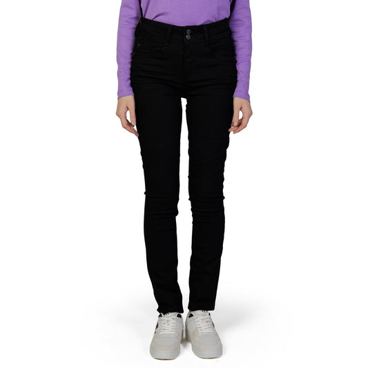 Street One Schwarze Slim Fit Jeans aus Baumwolle