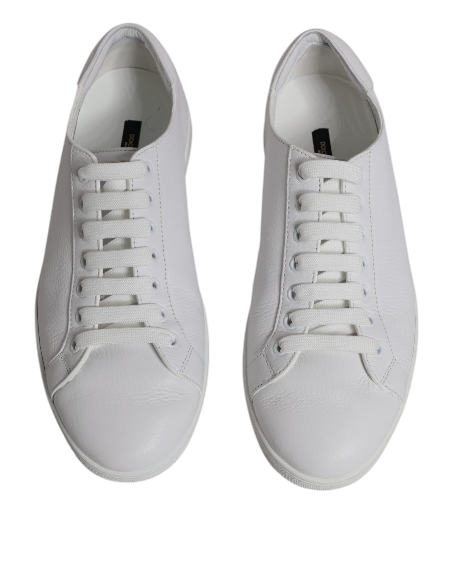 Dolce & Gabbana Weiß Low Top Männer Saint Tropez Turnschuhe Schuhe