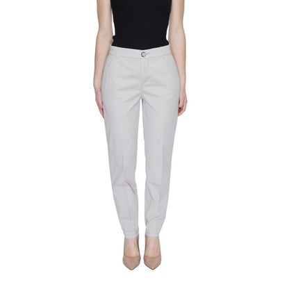 Street One Beige Baumwollhose