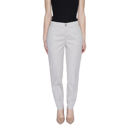 Street One Beige Baumwollhose
