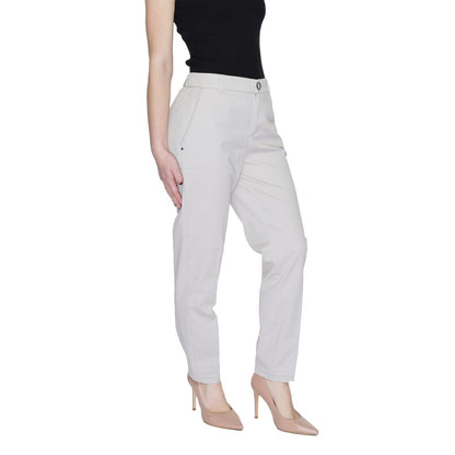 Street One Beige Baumwollhose