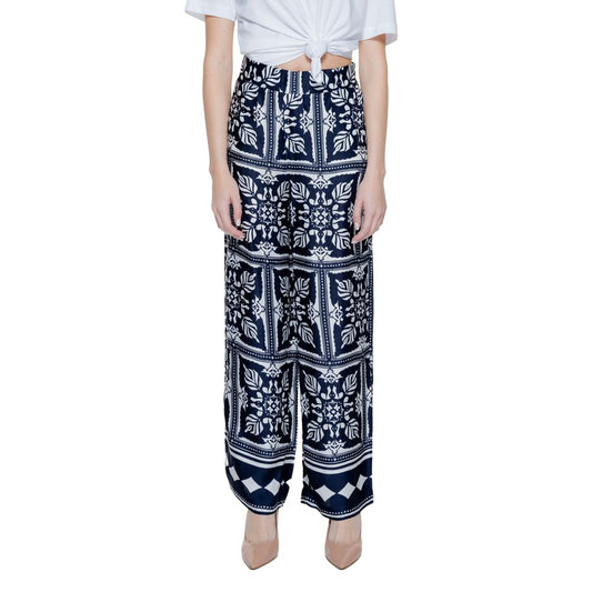 Street One Blaue Viskose-Hose