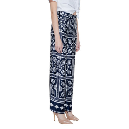 Street One Blaue Viskose-Hose