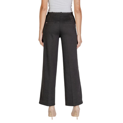 Street One Black Polyester Jeans &amp; Pants