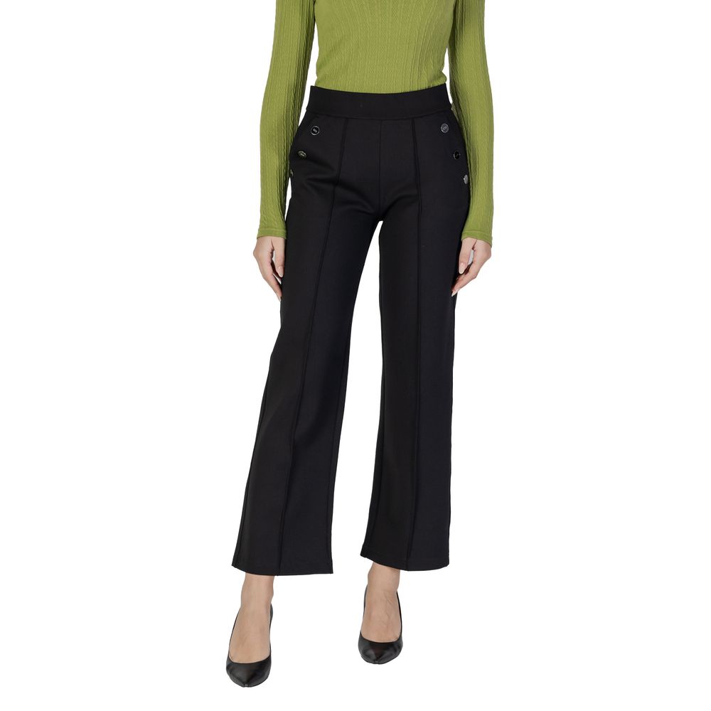 Street One Black Viscose Jeans &amp; Pants