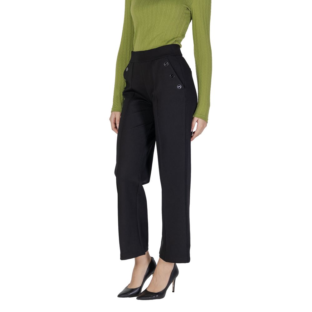 Street One Black Viscose Jeans &amp; Pants
