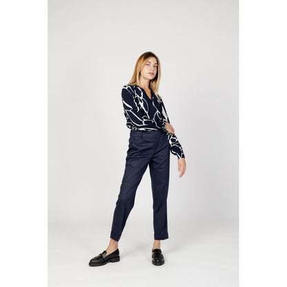 Street One Blaue Viskose-Hose
