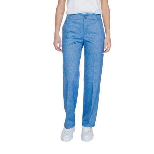 Street One Blaue Polyester-Hose