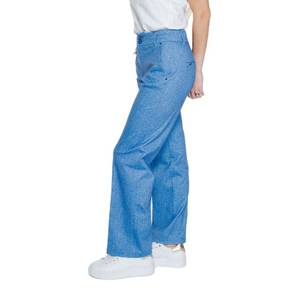Street One Blaue Polyester-Hose
