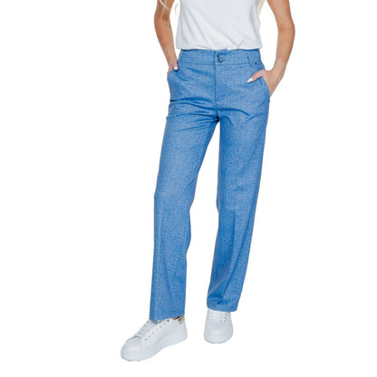 Street One Blaue Polyester-Hose