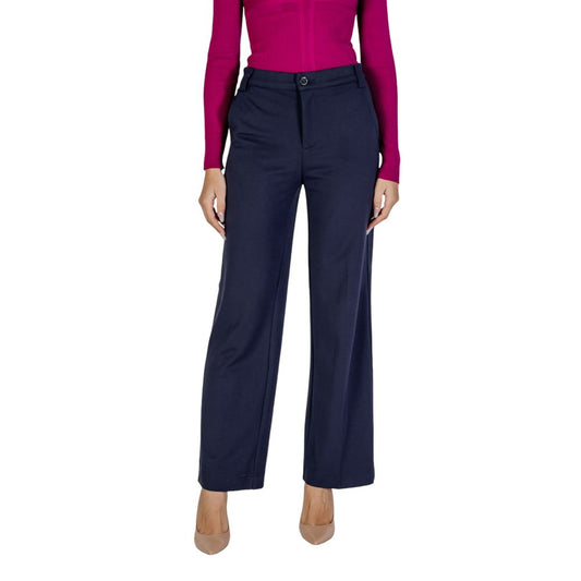 Street One Blaue Viskose-Hose