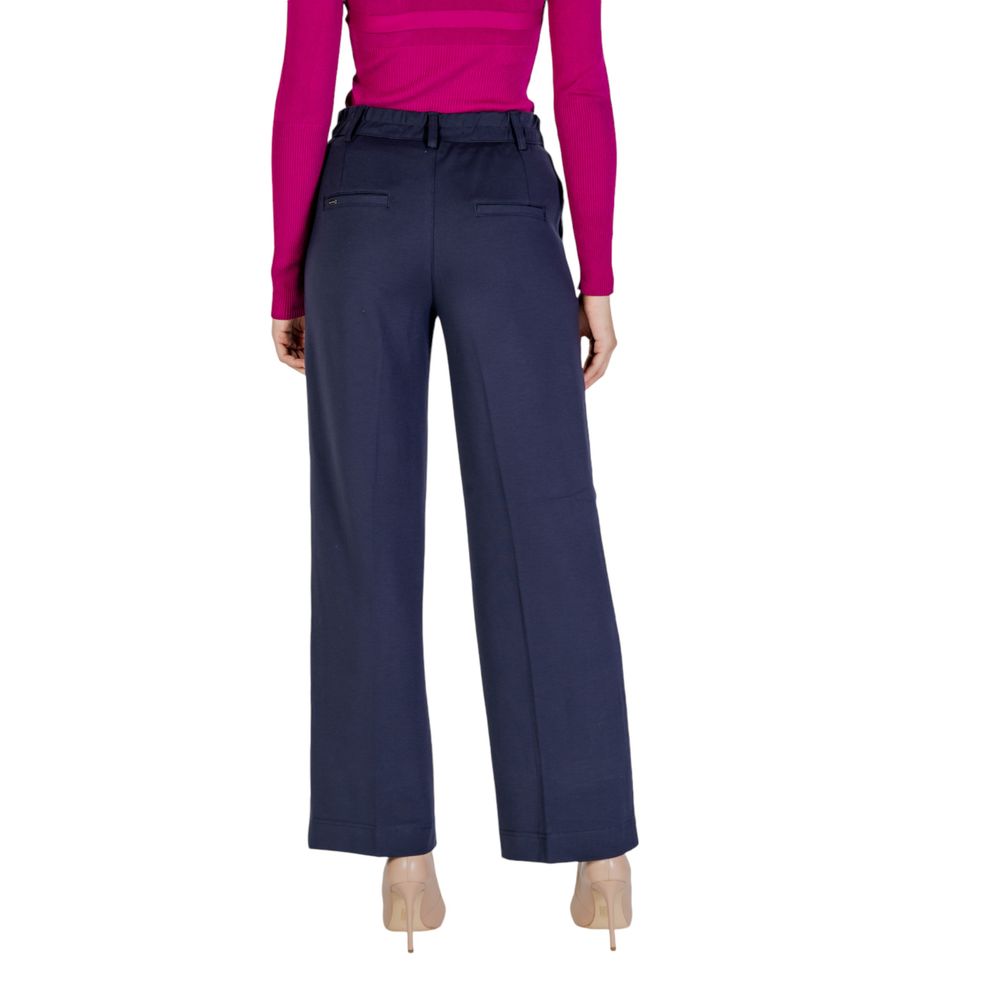 Street One Blaue Viskose-Hose