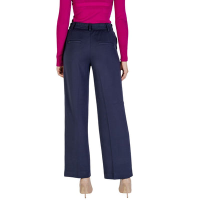 Street One Blaue Viskose-Hose