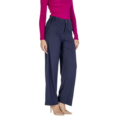 Street One Blaue Viskose-Hose