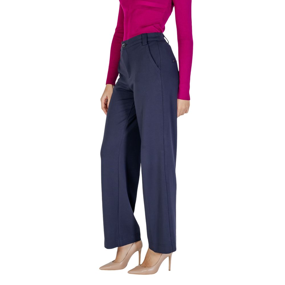 Street One Blaue Viskose-Hose