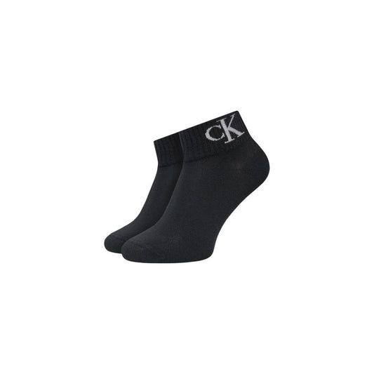 Calvin Klein Jeans Schwarze Baumwollstrumpfhose &amp