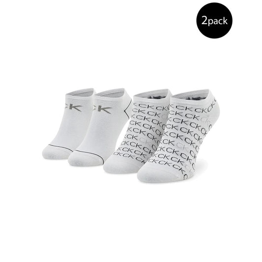 Calvin Klein Weiße Baumwollstrumpfhose &amp