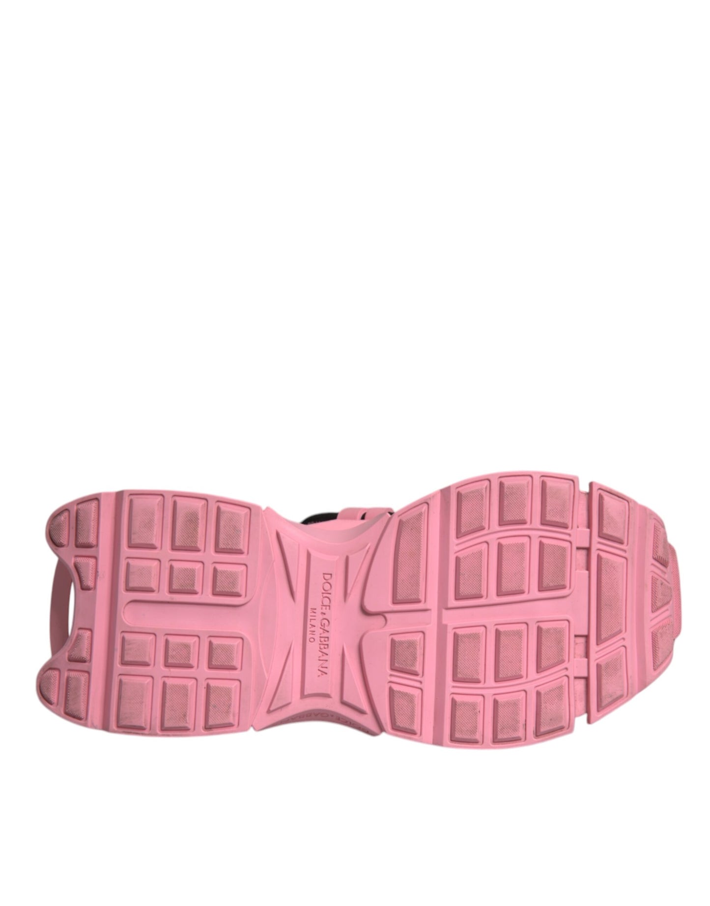 Dolce & Gabbana Rosa Low Top Space Frauen Turnschuhe Schuhe
