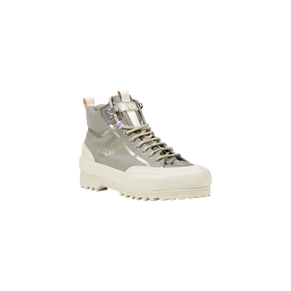 Superga Sneaker aus grünem Stoff