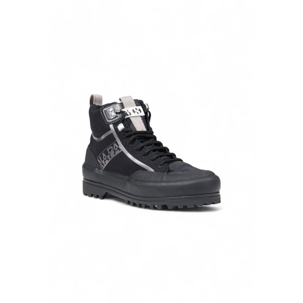 Superga Schwarzer Stoffsneaker