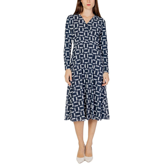 Street One Blau Polyester Lang