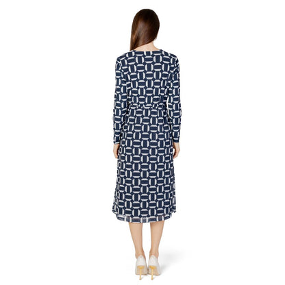 Street One Blau Polyester Lang