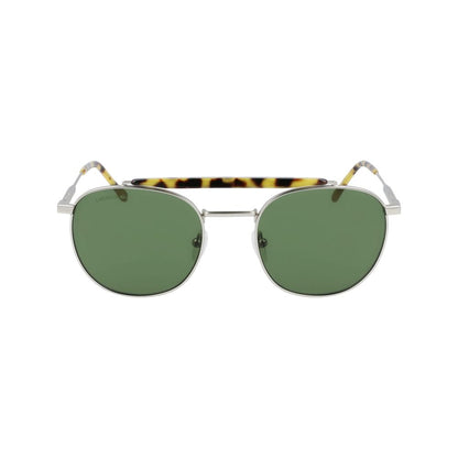 Lacoste Silberne Metall-Sonnenbrille