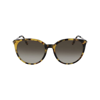 Lacoste Braune Metall-Sonnenbrille