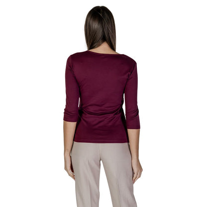 Street One Lila T-Shirt aus Baumwolle