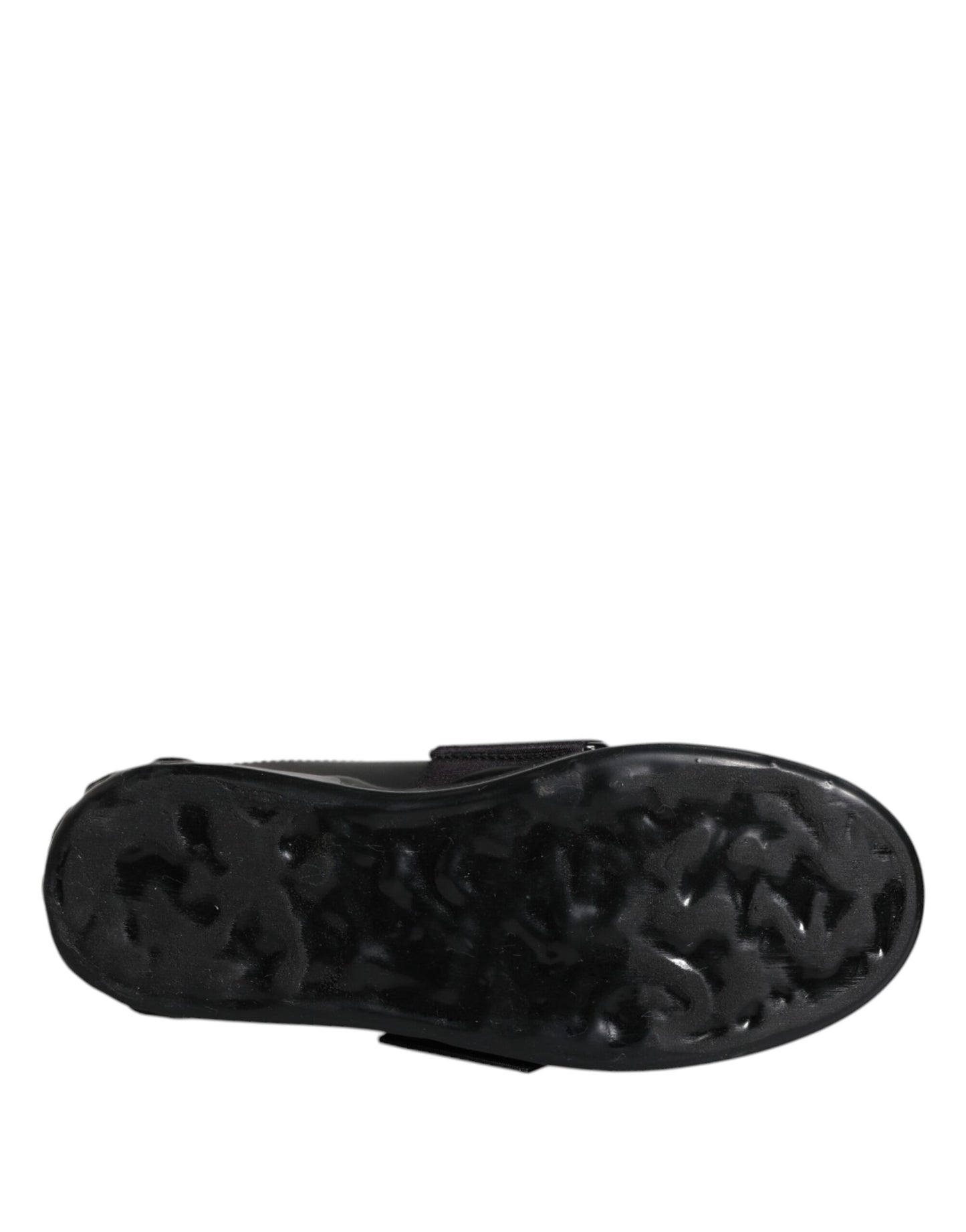 Dolce & Gabbana Schwarz D&G AMORE Low Top Sneakers Schuhe