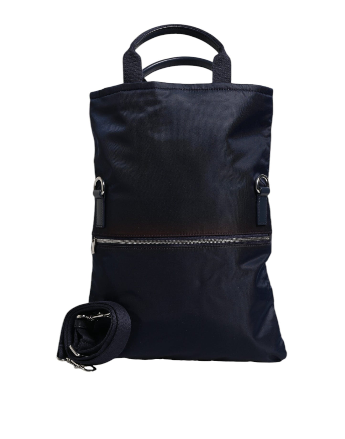Dolce & Gabbana Dunkelblau Nylon Schulter Baby Tote Wickeltasche
