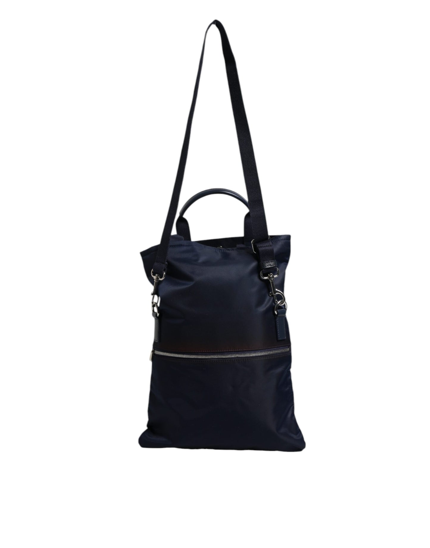 Dolce & Gabbana Dunkelblau Nylon Schulter Baby Tote Wickeltasche