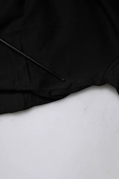 Balenciaga Schwarzes T-Shirt mit Rundhalsausschnitt und kurzen Ärmeln aus Baumwolle mit Logodruck