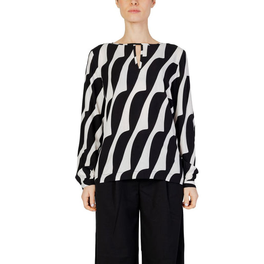 Street One Schwarze Viskosebluse