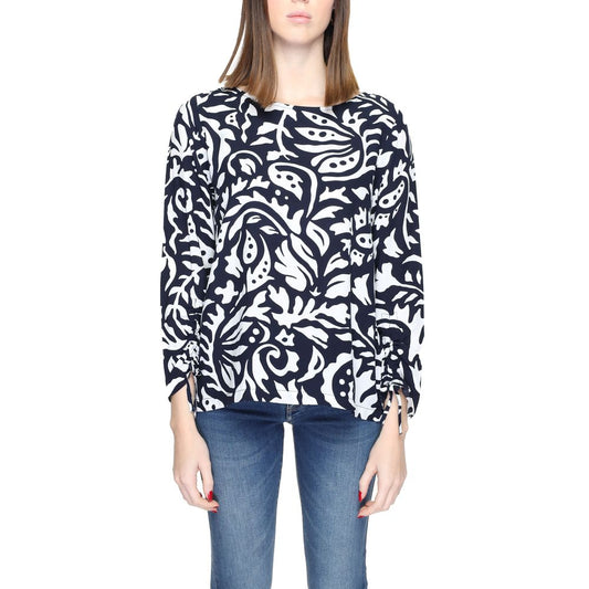 Street One Blaue Viskose-Bluse